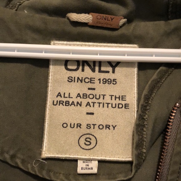 Only Green Utility Jacket - Picture 2 of 3